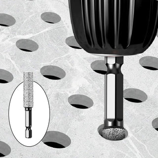 Hex Shank Brazed Hole Opener for Drilling and Grinding