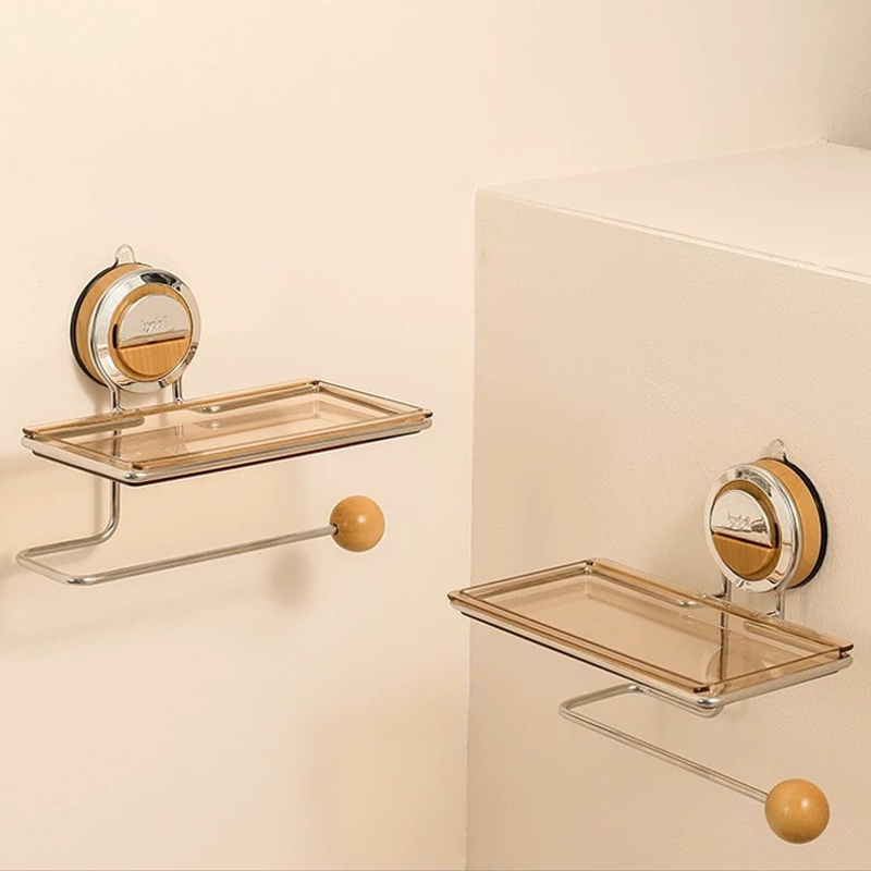 GripMount – No-Drill Suction Toilet Paper Holder