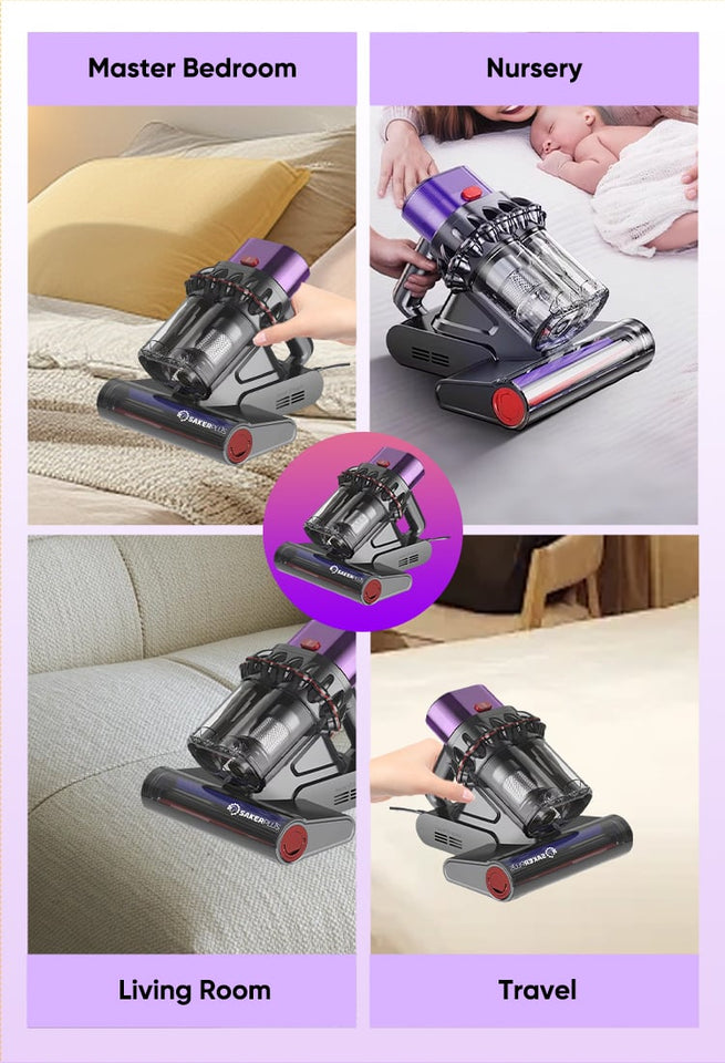 UltraVac - UV Mattress Vacuum – Maximum Suction, Ultimate Clean