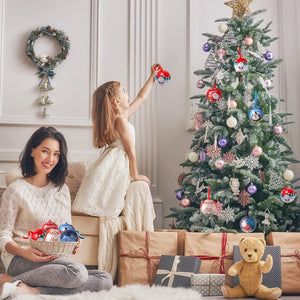Festive Candy Jar Ball | Tree & Gift Ornament