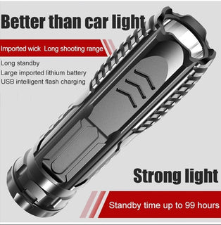 BrightForce – Multifunctional Rechargeable LED Flashlight