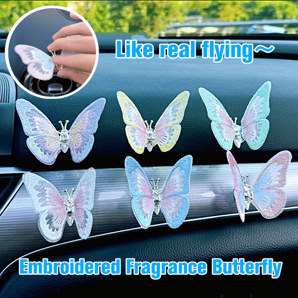 Fragrant Butterfly Decoration Accent marnetic