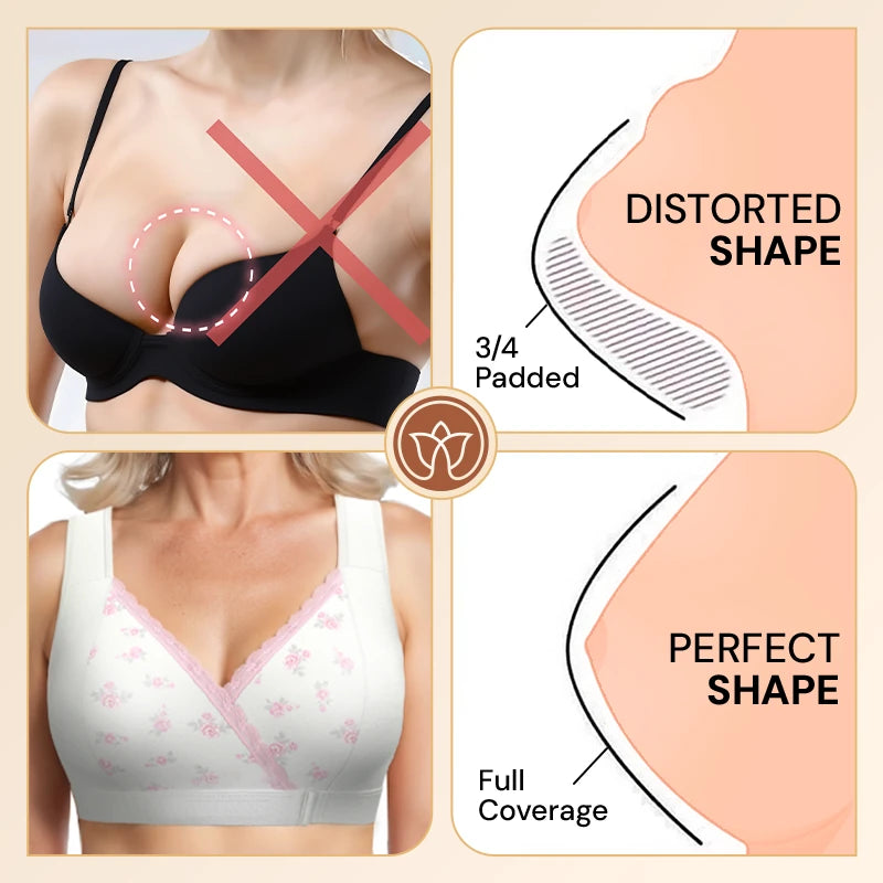 PosturePerfect - Front Wrap Comfort Bra