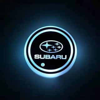NeonCruise - 7-Color Ambient Car Coasters | Tap-Control Glow System