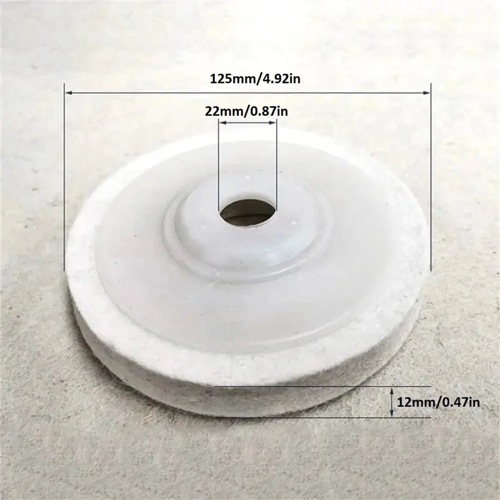 Wool Felt Polishing Wheel Disc marnetic