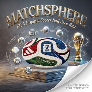 MatchSphere – FIFA Inspired Soccer Ball Area Rug