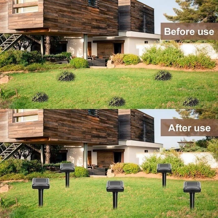 EcoVibe – Ultrasonic Pest Repeller for Lawns and Gardens