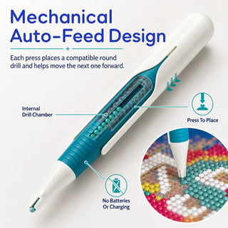 DiamondGlide – Precision Crafting Dispenser Pen