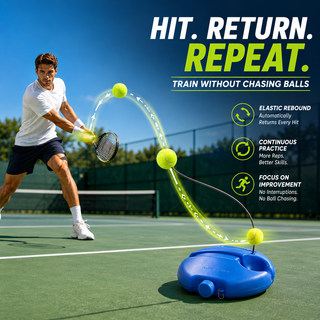 RallyCore – Solo Tennis Rebound Trainer Set