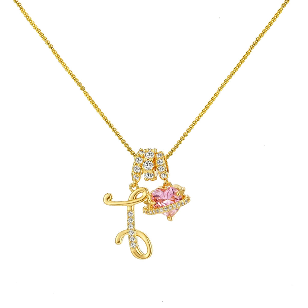 InitialGlow – Personalized Letter Necklace