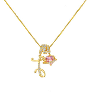 InitialGlow – Personalized Letter Necklace