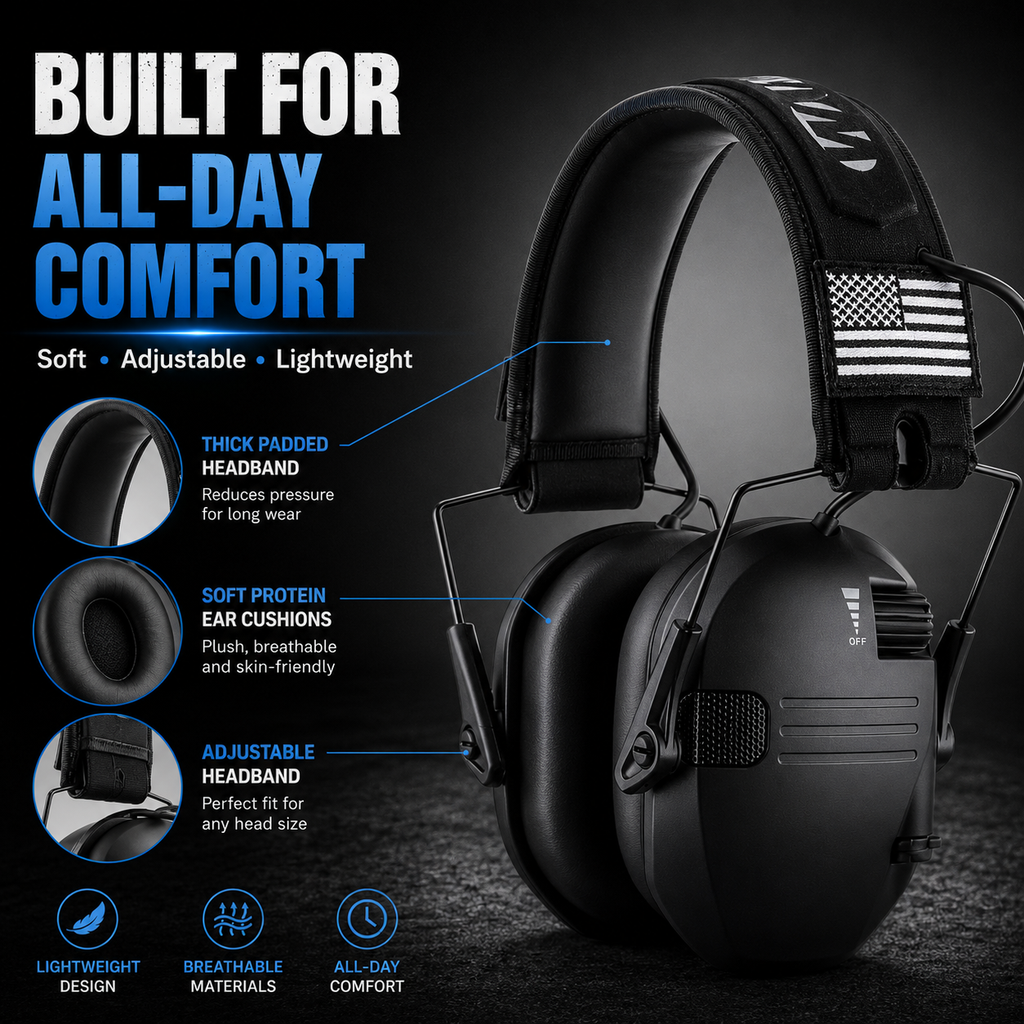 SoundGuard – Tactical Electronic Hearing Defender