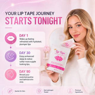 LipiRest – Collagen Infused Overnight Mouth Tape