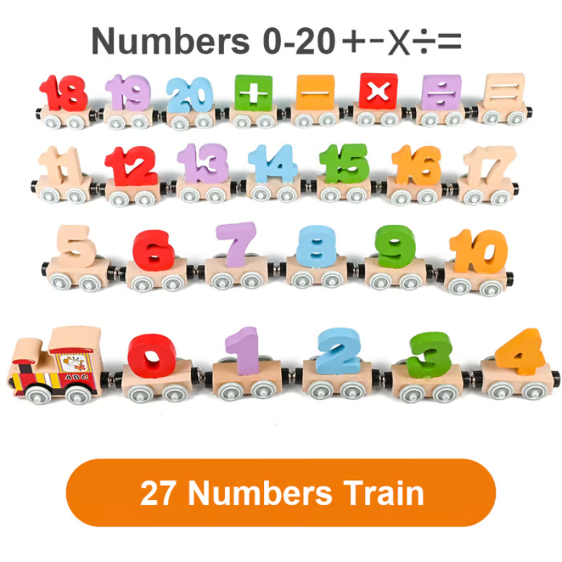 PlaySmart - Interactive Magnetic Learning Train Set