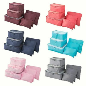 LAST DAY HOT SALE 38% OFF - 6 pieces portable luggage packing cubes marnetic