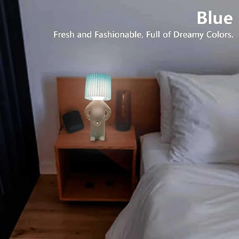 Shy Man Creative Table Lamp marnetic