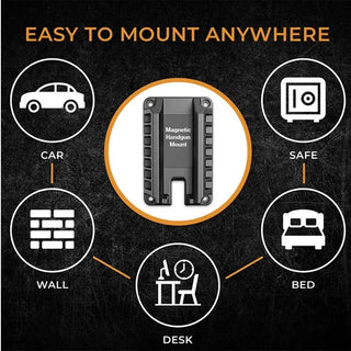 Magnetic Handgun Mount - Your Ultimate Secure Storage Solution