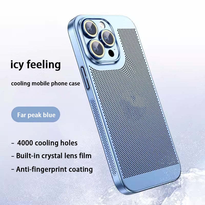Electroplating PC Heat Dissipation Phone Case（Back Case）