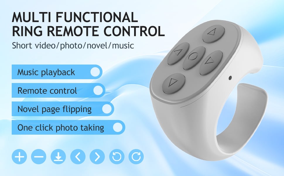 SwipeRing - Smart Fingertip Bluetooth Remote