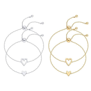 ForeverTies – Adjustable Duo Friendship Bracelet Set