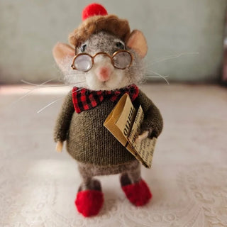 WhiskerWool - Needle Felted Mouse
