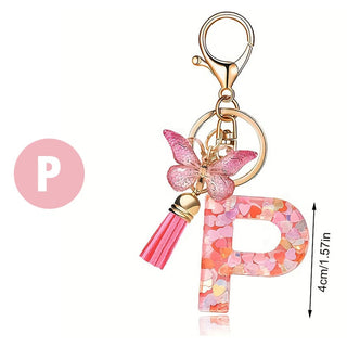 CharmKey – Personalized Initial Letter Keychain