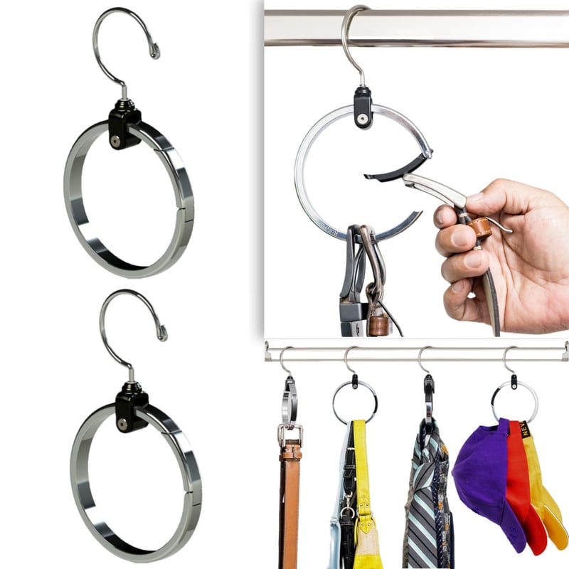 SpaceSaver – Versatile Multipurpose Closet Hanger