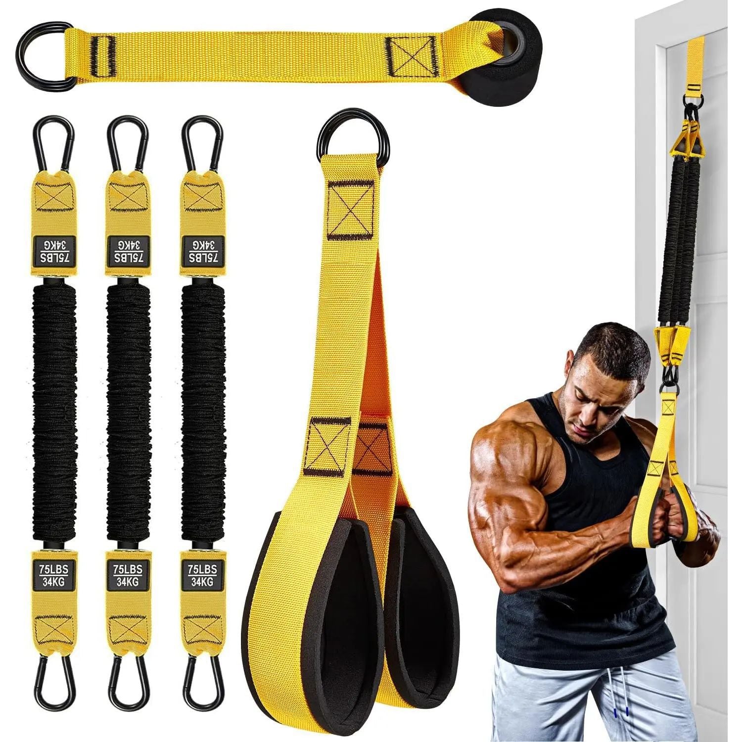 PowerFlex – Professional Adjustable Resistance Band Set