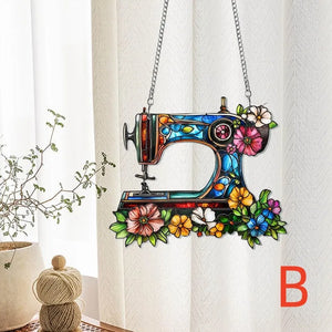 SewGleam – Vintage Sewing Machine Suncatcher