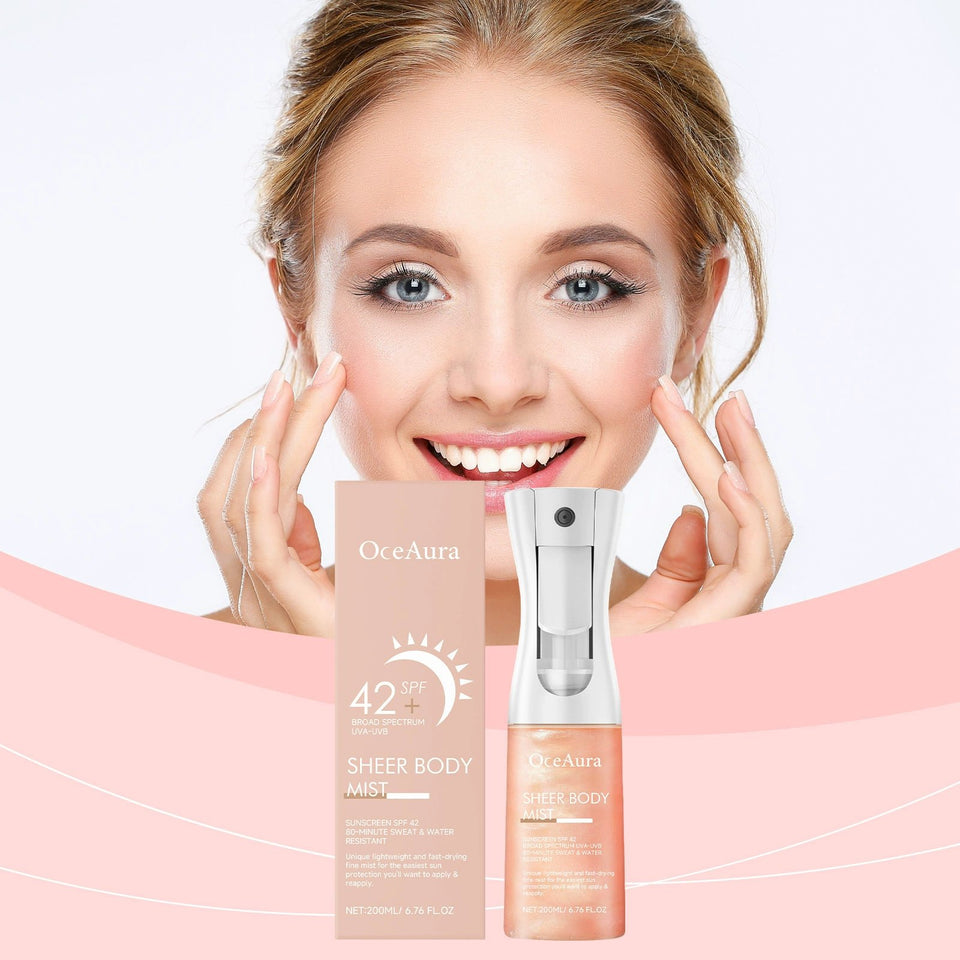☀️Sheer Body Mist Sunscreen-SPF 42 - 6.8 oz 🌊