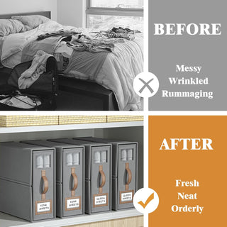 LinenLock – Foldable Sheet Storage Set