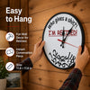 RetireTime – Funny Retirement Wall Clock