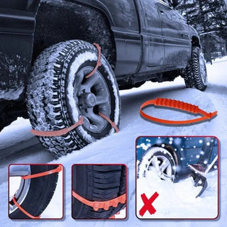 SnowLock – Reusable PE Tire Chains
