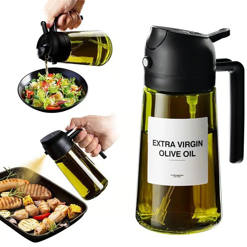 FlavorMist – Glass Oil Sprayer & Dispenser