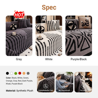 VeloraHome – Plush Sofa Cover