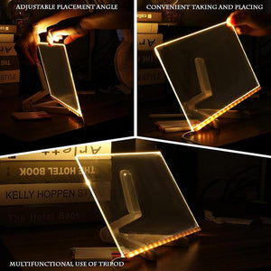 GlowBoard - Rewritable LED Message Panel