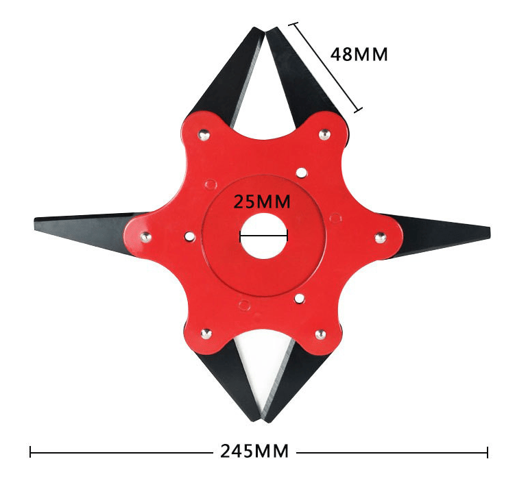 TrimMax – Universal Six Steel Blade Trimmer Head