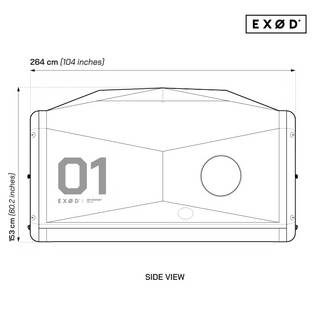 Inflatable Space Capsule Cube Tent