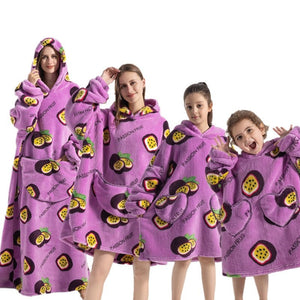 CozyCloud - Oversized Blanket Hoodie