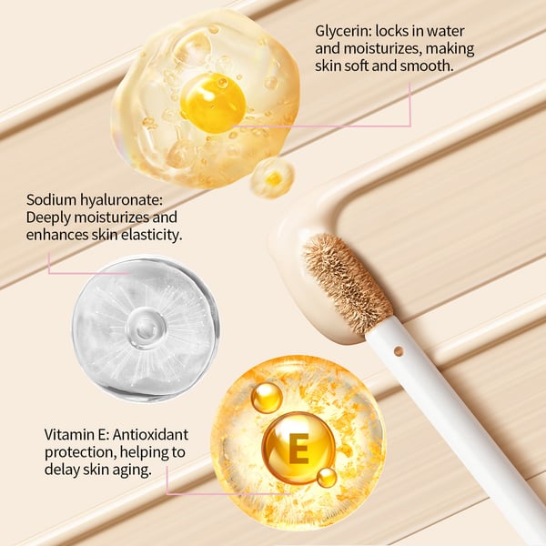 RadiantEyes – Brightening Cream Concealer for Fresh Look