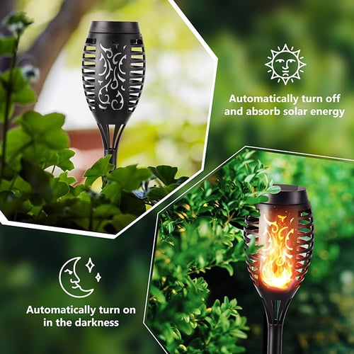 FlameGlow – Solar Powered Fire Design Garden Light