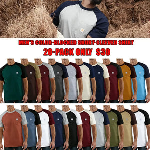StyleFusion – Premium Color Block Casual Shirt