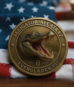 🏆Flash Sale 60% OFF - 🗽🐊Alligator Alcatraz Humor Collectible Coin