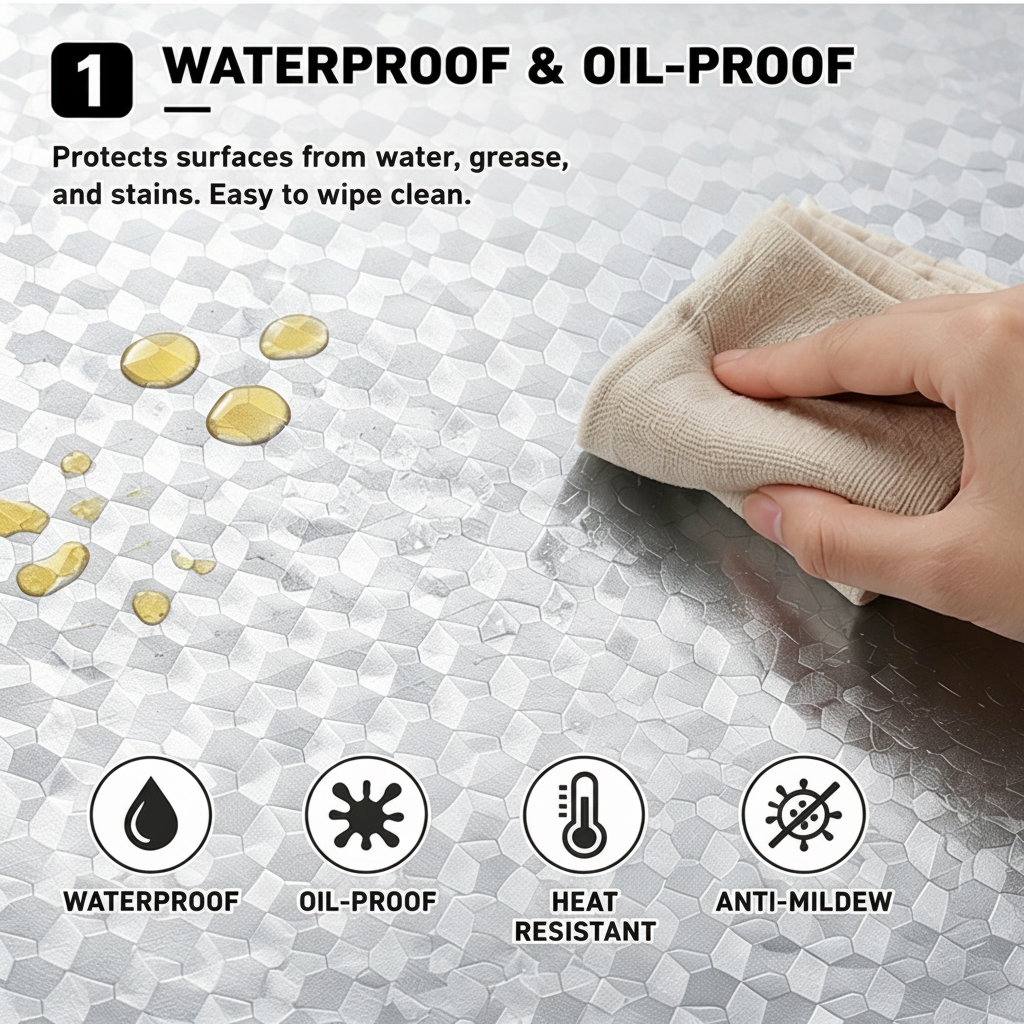 FoilGuard – Waterproof Heat-Resistant Wall Cover