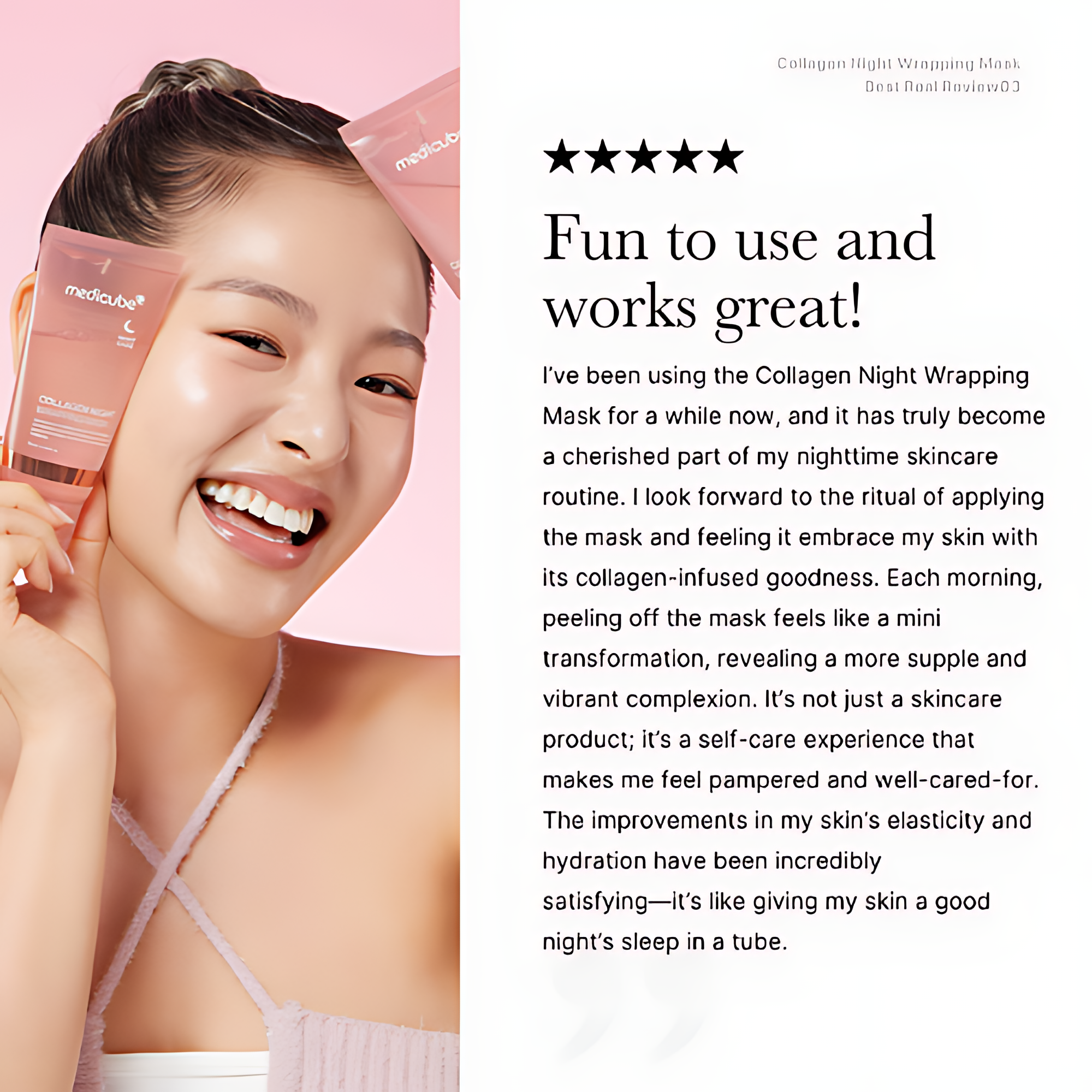 Medicube – Firming Collagen Night Mask