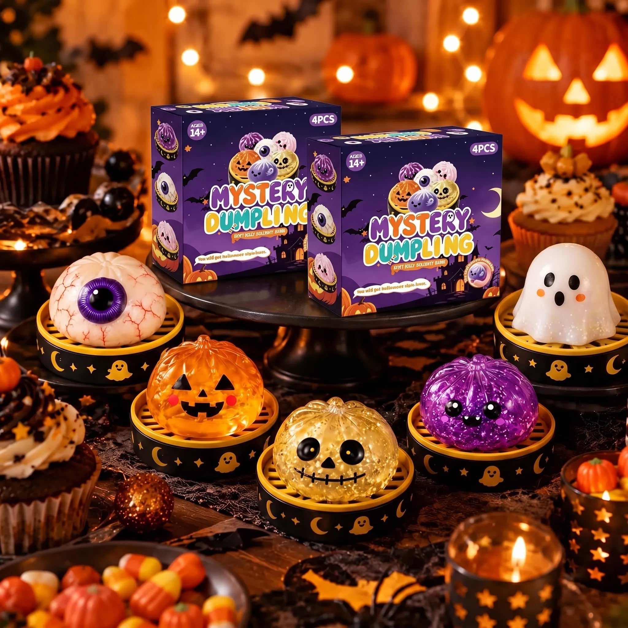 SquishNest – Halloween Character Stress Relief Toy
