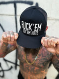 BoldShade – “LET 'EM HATE” Side Print Snapback Hat