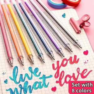 GlitterGlow - Vibrant Glitter Gel Pen Set