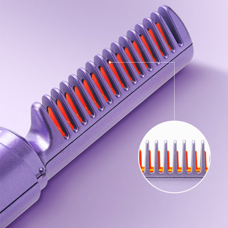 SleekEase - Frizz-Free Ceramic Comb