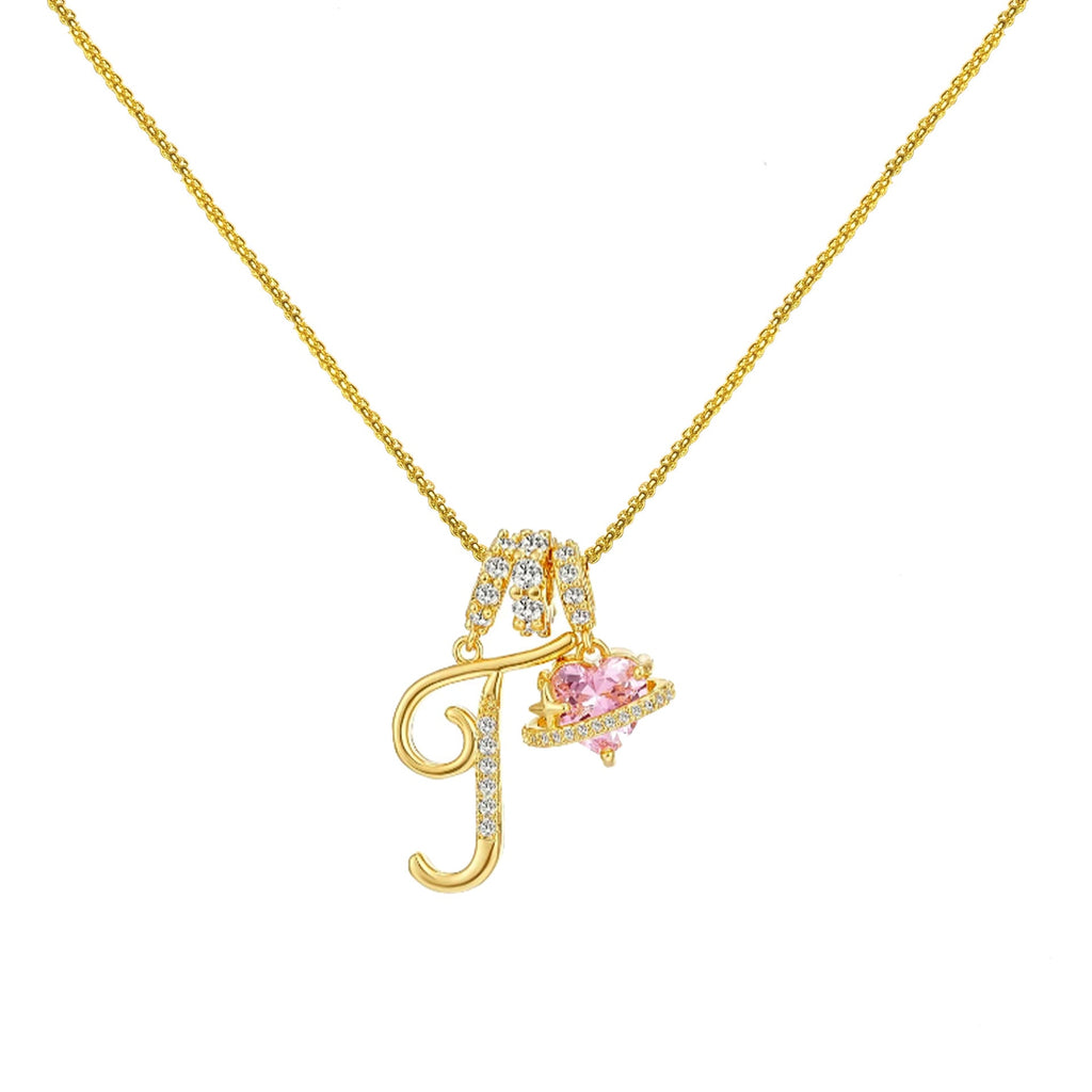 InitialGlow – Personalized Letter Necklace
